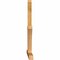 Ekena Millwork Richland Rough Sawn Timber Gable Bracket, Western Red Cedar, 96"W x 60"H x 4"D x 4"F, 15/12 Pitch GBW096X60X0404RIC00RWR - alternate 3